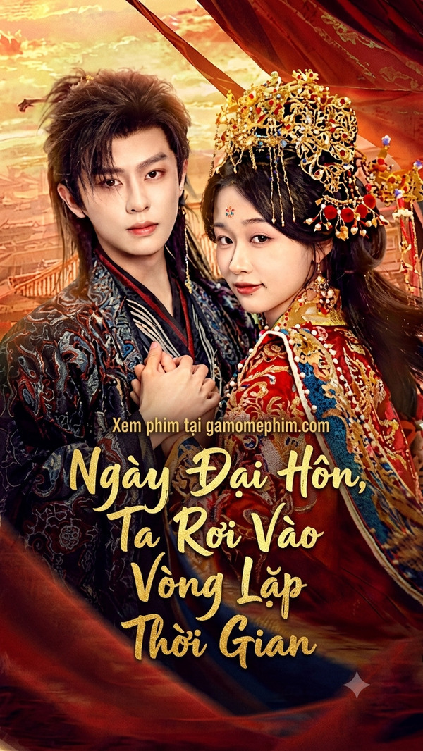 Poster phim Ngày Đại Hôn, Ta Rơi Vào Vòng Lặp Thời Gian